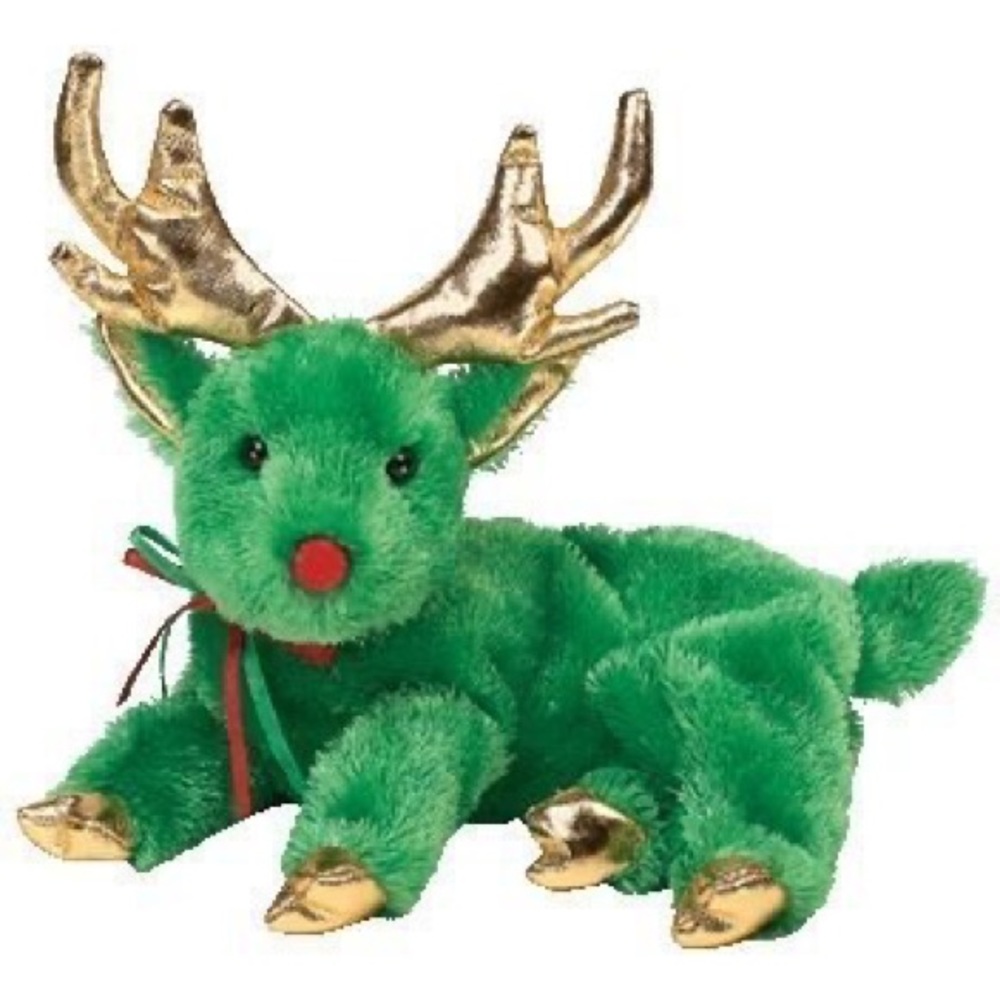 Ty Beanie Baby Sleighbelle The Reindeer